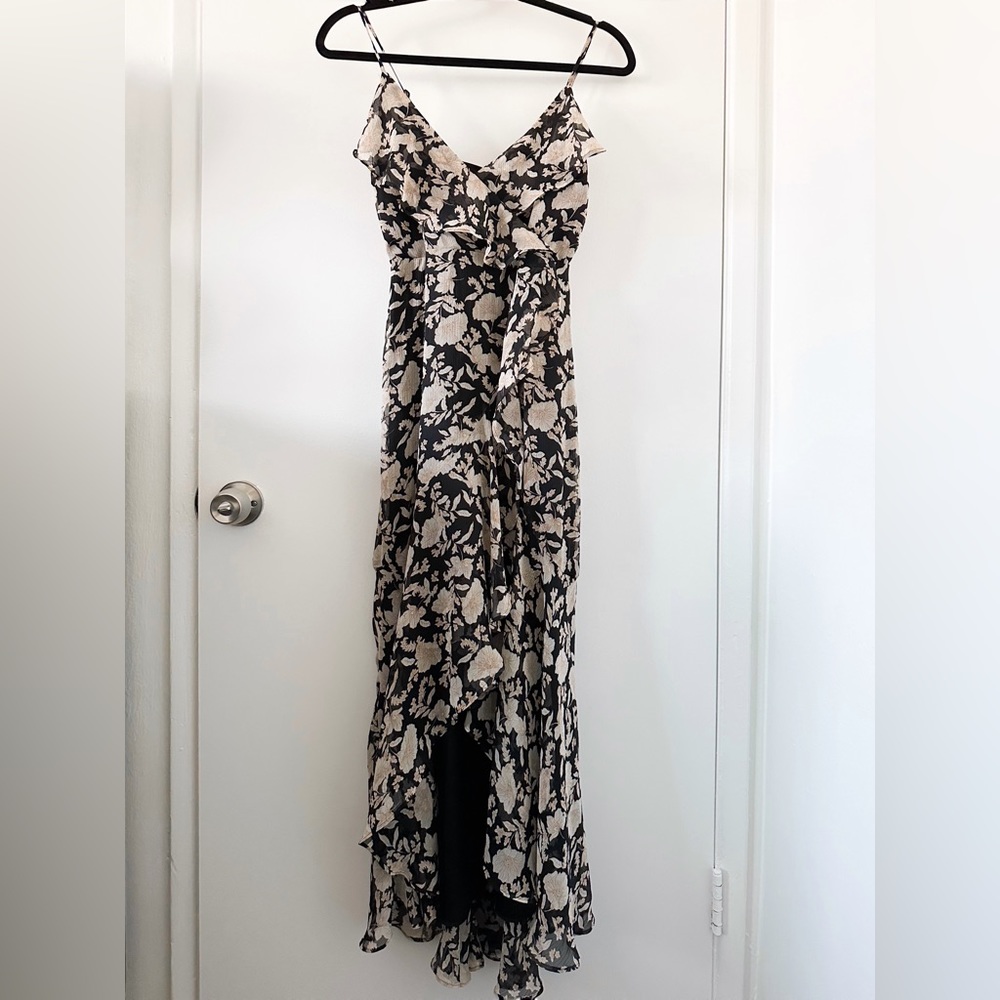 EXPRESS | Floral Printed High-low Maxi Dress | NWOT